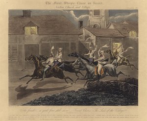 The First Steeplechase on Record